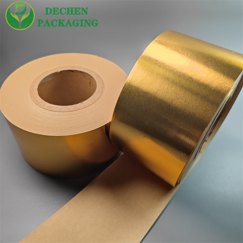 Rouleau de papier d’aluminium Rouleaux stratifiés de cire colorés